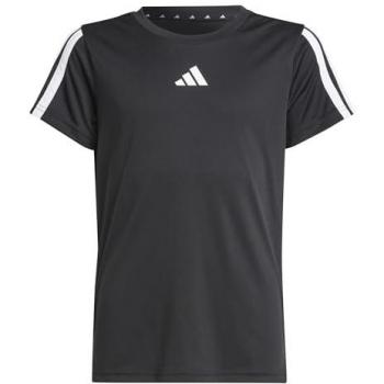 Adidas Kinder Trainingsshirt 3 Streifen Schwarz
