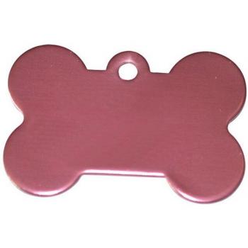 Blank Alloy Pet Identification Tags Bone Shape