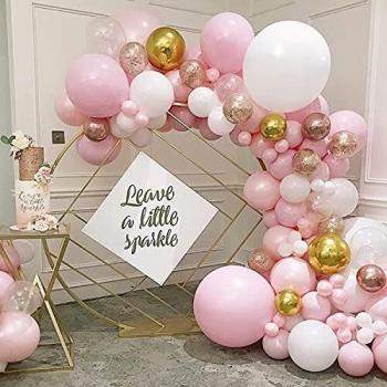 Glamour Pink Party Arch