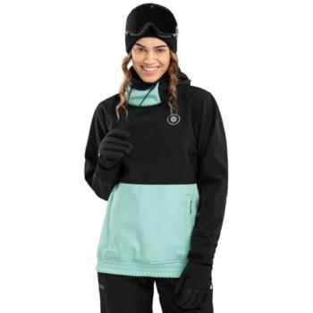 Siroko W1 Crystal Jacket for Women Black/Blue XL