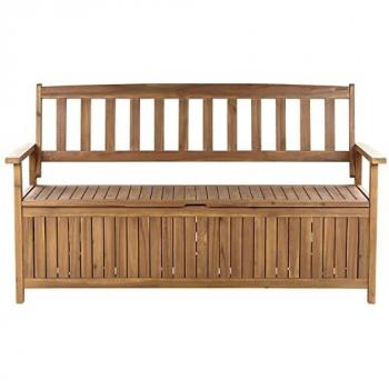 Outdoor Gartenbank 160 cm mit Stauraum