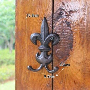 Colgante decorativo de hierro fundido para patio