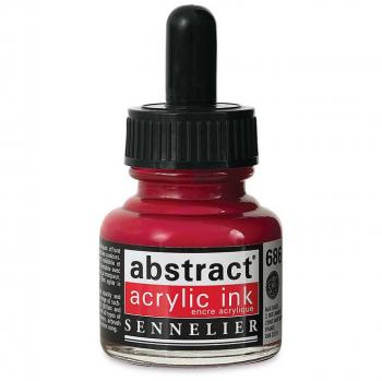Sennelier Vibrant Red Acrylic Inks (Bottle)