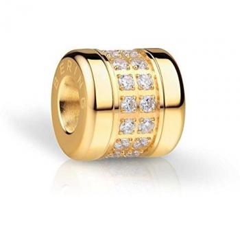 BERING Bead Charm Edelstahl Lykke-1, goldfarben