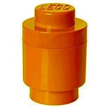 LEGO gelbe runde Aufbewahrungsbox 1 Noppe