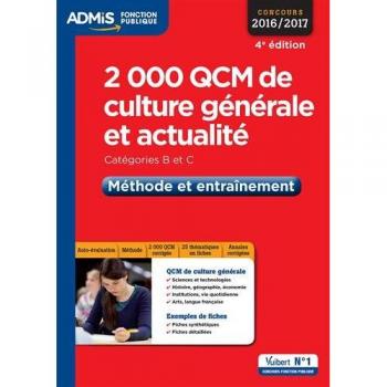 2000 Qcm De Culture Générale Et Actualité