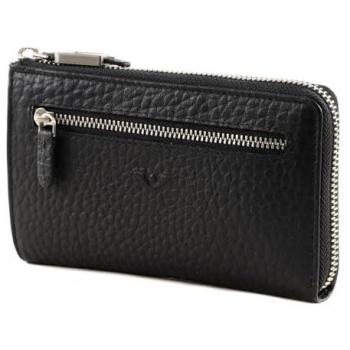 Voi Hirsch Gerda Women's RFID Leather Wallet 16 cm Black