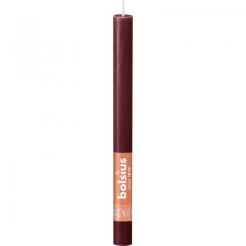 Bolsius: Vela Rústica 270/23 de Terciopelo Rojo