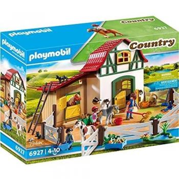 PLAYMOBIL 6927 Country Pony Farm Built And Never Used