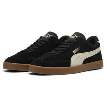 Baskets Puma Club II Era Suede Noir / Neige Alpine / Semelle Gomme EU 42