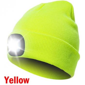 Battery-Powered LED Beanie