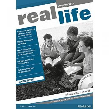 Real life global intermediate workbook & multi-rom pack (Tapa blanda).