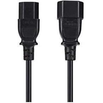 C14 Male to C13 Female Power Lead 2m