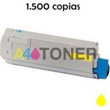 Tóner Compatible Amarillo OKI C301DN/C321DN/MC342DN