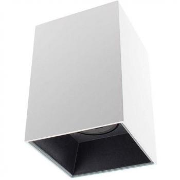 Aplique de Teto Quadrado Prolux 110 Branco
