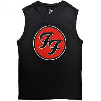Foo Fighters Camiseta sin mangas unisex con logo negra L