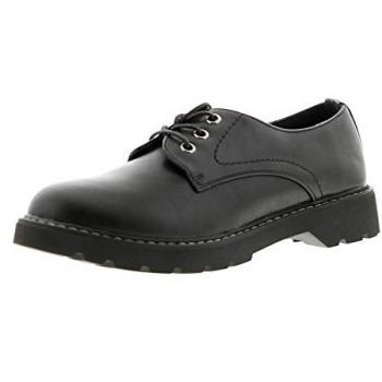 Women's Apache Katala Lace-Up Flats Black UK Size 8