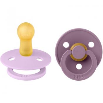BIBS® Schnuller Colour Violet Sky/Mauve, 6-18 Monate, 2er Packung