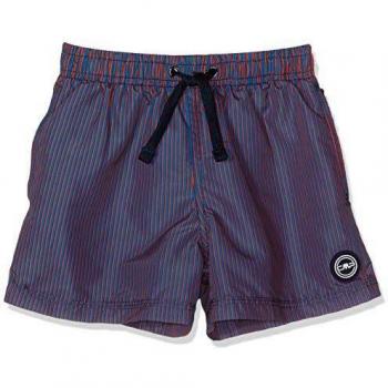 Polo Badeshort Indigo-Orange