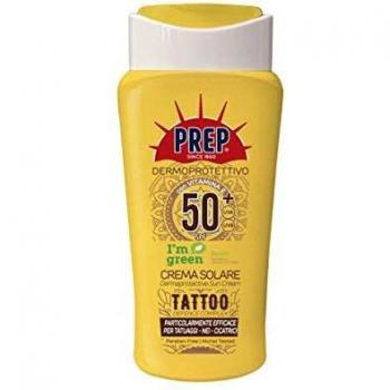 Prep dermoprotettivo crema solare tattoo 200 ml SPF 50+