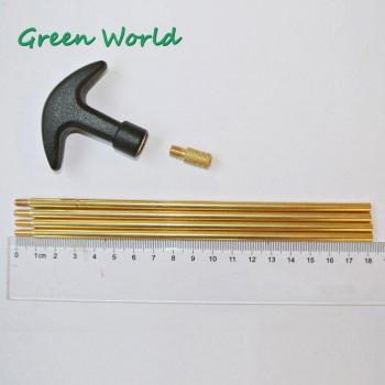 Green World tiges rotatives en laiton 6 pièces