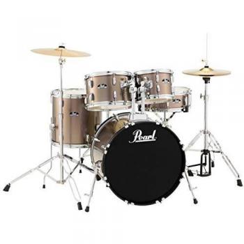 Pearl Roadshow 5pc Fusion Drum Kit with Sabian Cymbals Bronze