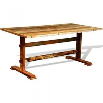 Vintage Reclaimed Wood Dining Table