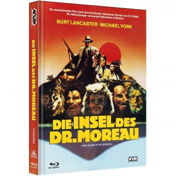 Die Insel des Dr. Moreau [Blu-Ray+DVD] auf 444 limitiertes Mediabook Cover A