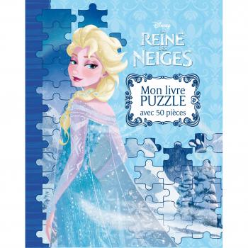 La Reine Des Neiges : Mon Livre Puzzle Avec 50 Pièces