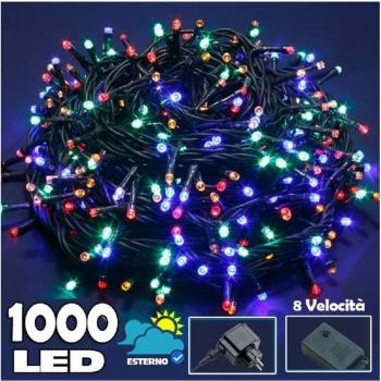 Cadena de Luces LED 1000 Luces Multicolor para Navidad 24V