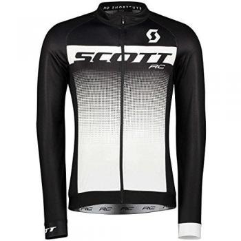 Ropa ciclismo Scott RC AS Invierno 2018, talla XL, blanco y negro
