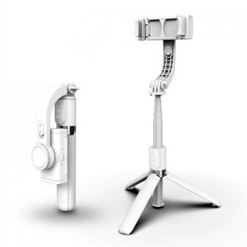 Trépied‑Gimbal Bluetooth L08 pour iPhone, Huawei, Xiaomi, Samsung