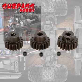 3Pcs M1 5mm RC Pinion Gear Set (11T-30T) for Buggy & Monster Truck