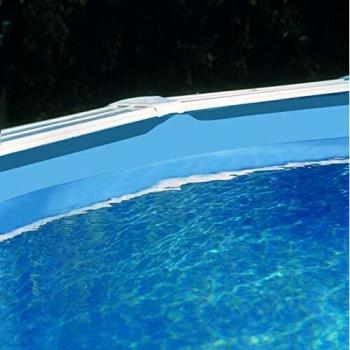 Liner Ovale Azzurro Gre per Piscina 1000x550x132 cm