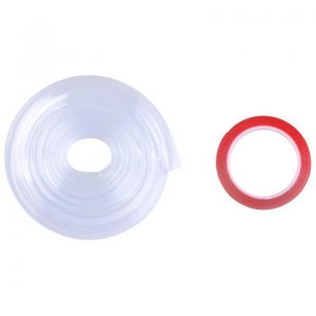 2M Clear Table Edge Bumper with Double-Sided Tape for Furniture