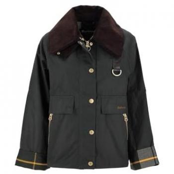 Barbour GIUBBINO CATTON WAX donna sage LWX1333 10