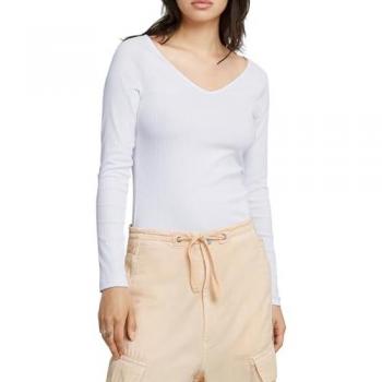 T‑shirt a costina G‑Star Raw bianco