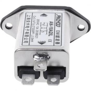 Conector EMI Macho – Montaje en Panel de Línea de Energía