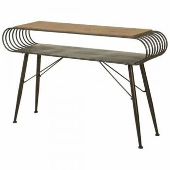 Console Moderne Bois-Métal