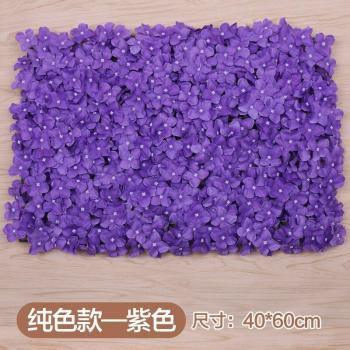 Décor mur floral 60 × 40 cm – Hortensias artificielles pour Noël et mariage