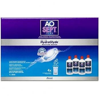 Aosept Plus mit Hydraglyde Pflegemittel, Systempack, 360 ml