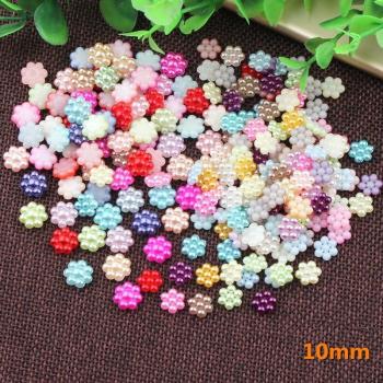 CNCRAFT 50pcs Decorative Mini Flower Beads