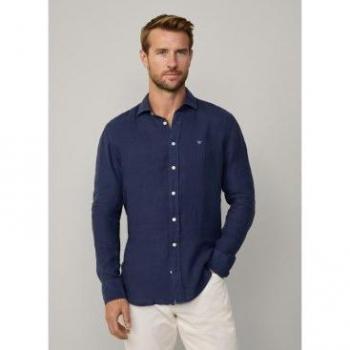 Hackett London Camicia 'Ess' Blu Notte