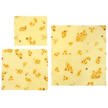 Set de 3 emballages en cire d'abeille ref. 682980
