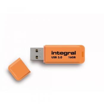 Clé Flash USB 3.0 Neon 16 Go Orange – Integral