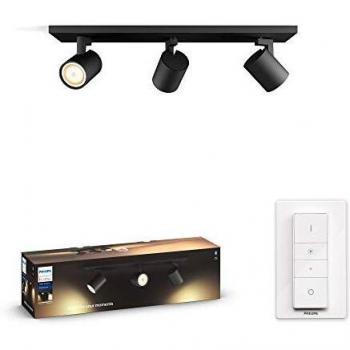 Philips Hue Runner 3er Spot schwarz mit Dimmschalter