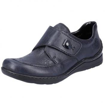 Rieker 48951-14 Chaussures à velcro femmes EU 40 Bleu océan