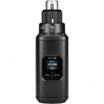Shure SLXD3 Plug-On Digital Wireless Transmitter with XLR Connector