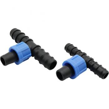 Ensemble de connecteurs d'irrigation goutte-à-goutte, 16mm, 50 pièces