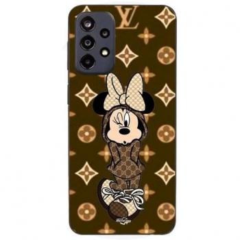 Coque Samsung Galaxy A53 4G Maniacase Minnie Disney LV Marron